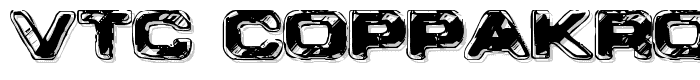 VTC CoppaKroma font